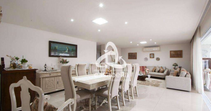 Apartamento com 4 dormitórios à venda, 192 m² por R$ 2.200.000,00 - Gonzaga - Santos/SP
