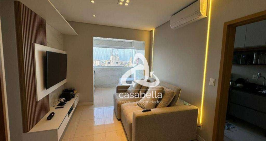 Apartamento com 2 dormitórios à venda, 66 m² por R$ 1.050.000,00 - Boqueirão - Santos/SP