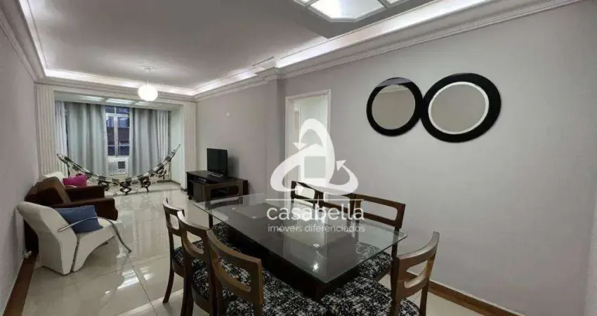 Apartamento com 3 dormitórios à venda, 133 m² por R$ 897.000,00 - Boqueirão - Santos/SP