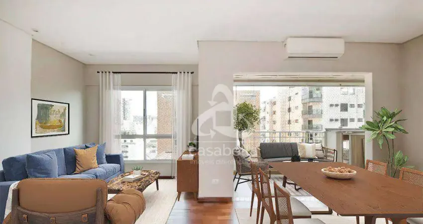 Apartamento com 3 dormitórios à venda, 136 m² por R$ 1.350.000,00 - Vila Rica - Santos/SP