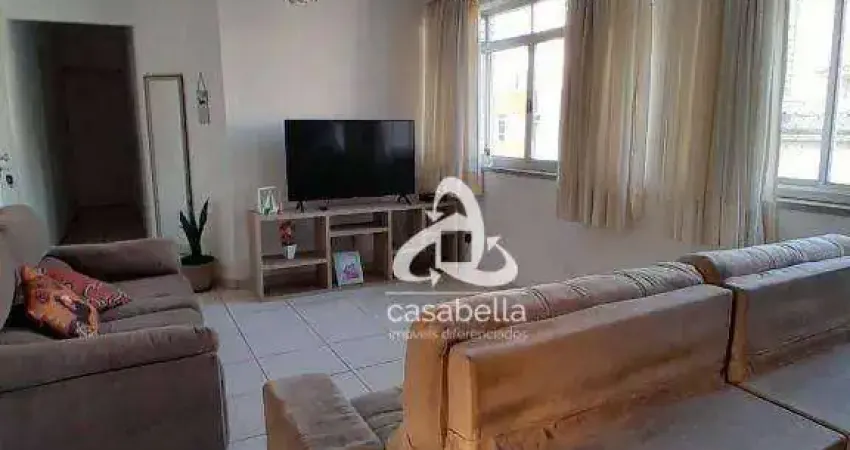 Apartamento com 3 dormitórios à venda, 101 m² por R$ 645.000,00 - Gonzaga - Santos/SP
