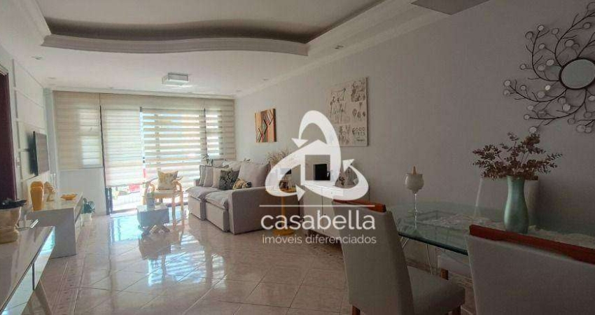 Apartamento com 3 dormitórios à venda, 123 m² por R$ 1.300.000,00 - Boqueirão - Santos/SP