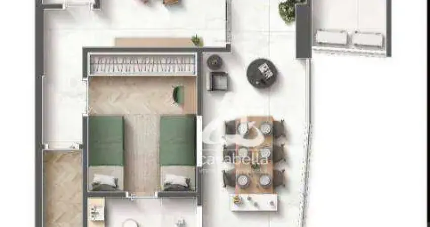 Apartamento com 2 dormitórios à venda, 96 m² por R$ 1.449.917,00 - Embaré - Santos/SP