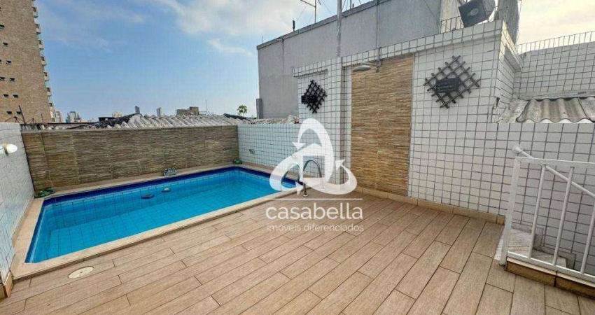 Cobertura com 2 dormitórios à venda, 280 m² por R$ 1.249.000,00 - Vila Belmiro - Santos/SP