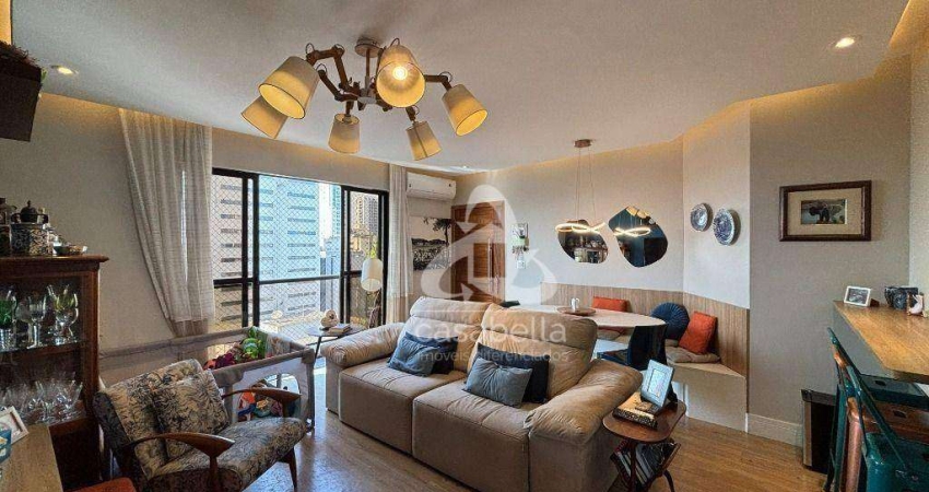 Apartamento com 2 dormitórios à venda, 96 m² por R$ 750.000,00 - Boqueirão - Santos/SP