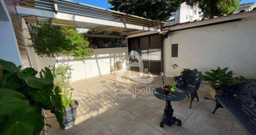 Casa com 3 dormitórios à venda, 218 m² por R$ 2.580.000,00 - Embaré - Santos/SP