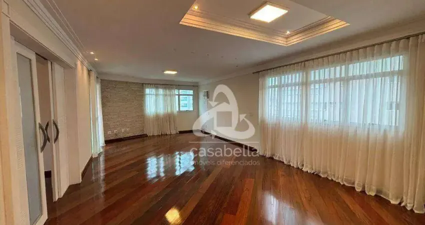 Apartamento com 3 dormitórios para alugar, 187 m² por R$ 10.800,02/mês - Boqueirão - Santos/SP