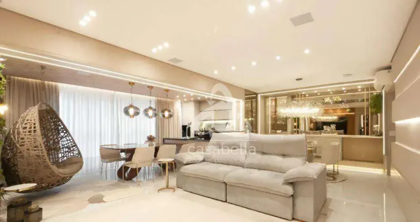 Apartamento com 3 dormitórios à venda, 132 m² por R$ 2.540.000,00 - Ponta da Praia - Santos/SP