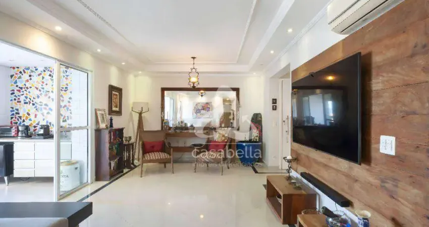 Apartamento com 3 dormitórios à venda, 132 m² por R$ 1.800.000,00 - Ponta da Praia - Santos/SP