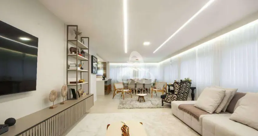 Apartamento com 3 dormitórios à venda, 206 m² por R$ 2.690.000,00 - Boqueirão - Santos/SP