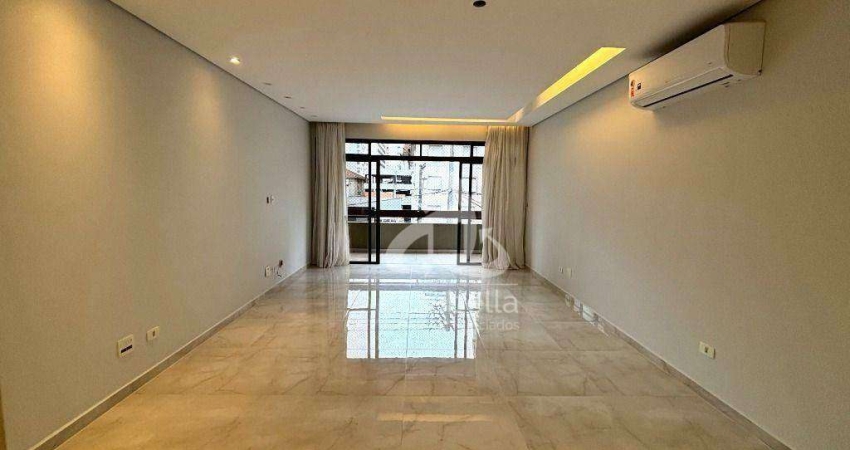 Apartamento com 3 dormitórios à venda, 148 m² por R$ 1.100.000,00 - Embaré - Santos/SP