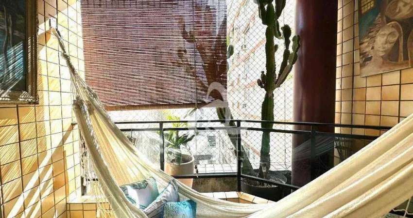 Apartamento com 1 dormitório à venda, 60 m² por R$ 719.000,00 - Aparecida - Santos/SP