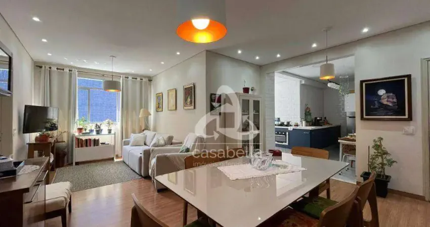 Apartamento com 3 dormitórios à venda, 113 m² por R$ 1.100.000,00 - Gonzaga - Santos/SP