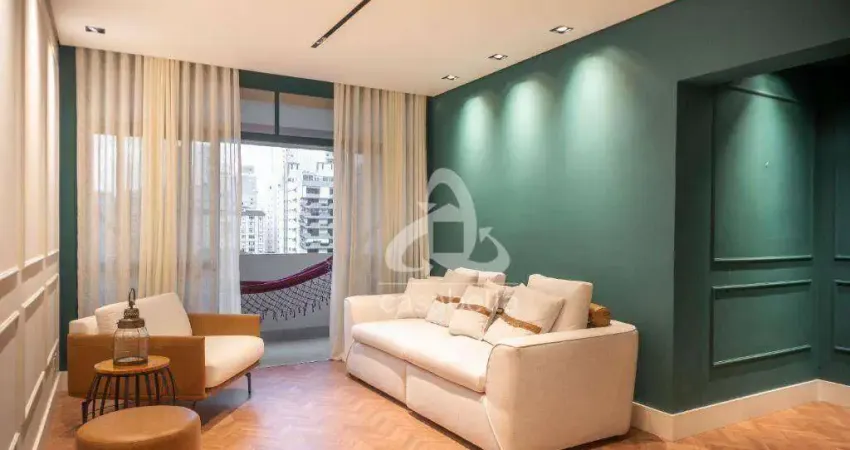 Apartamento com 2 dormitórios à venda, 104 m² por R$ 1.100.000,00 - Vila Rica - Santos/SP