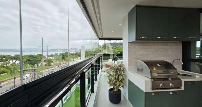 Apartamento com 3 dormitórios à venda, 267 m² por r$ 5.850.000,00 - aparecida - santos/sp