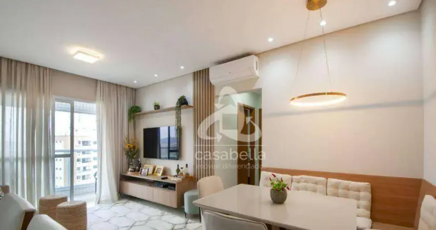 Apartamento com 2 dormitórios à venda, 78 m² por R$ 750.000,00 - Ponta da Praia - Santos/SP