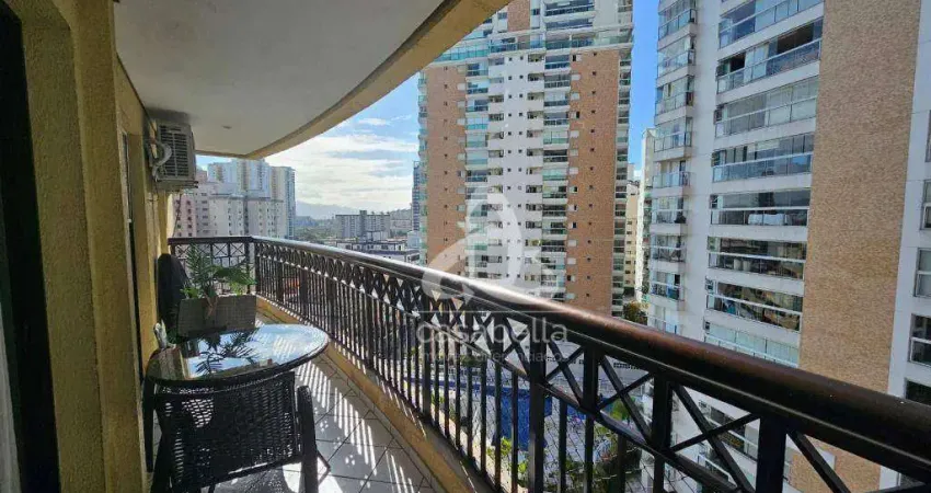 Apartamento com 3 dormitórios à venda, 128 m² por R$ 1.150.000,00 - Ponta da Praia - Santos/SP