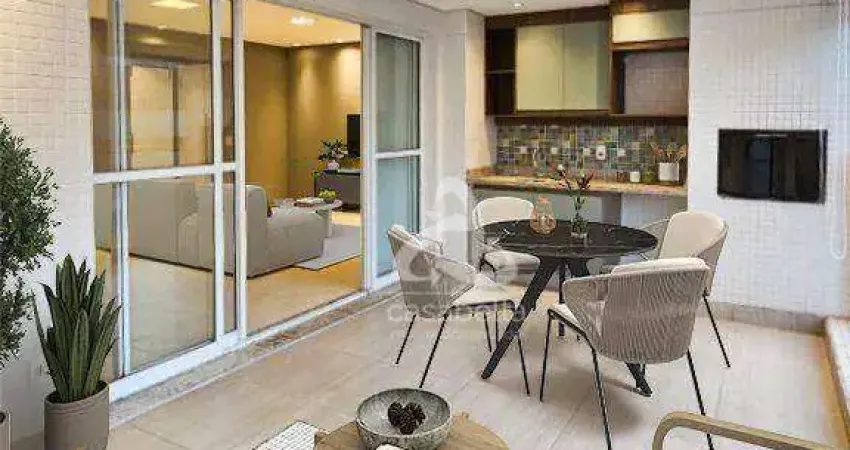Apartamento com 3 dormitórios, 132 m² - venda por R$ 1.700.000,00 ou aluguel por R$ 11.000,00/mês - Ponta da Praia - Santos/SP