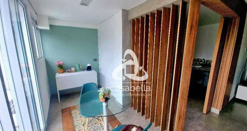 Apartamento com 1 dormitório à venda, 78 m² por R$ 1.050.000,00 - Ponta da Praia - Santos/SP