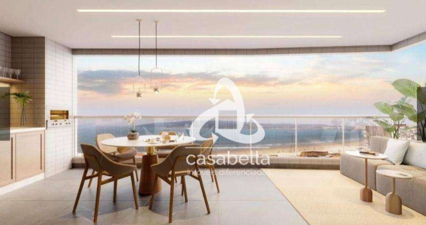 Apartamento com 3 dormitórios à venda, 132 m² por R$ 1.877.000,00 - José Menino - Santos/SP