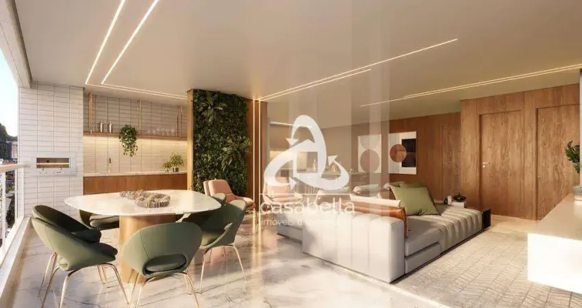 Apartamento com 3 dormitórios à venda, 136 m² por R$ 1.928.000,00 - José Menino - Santos/SP
