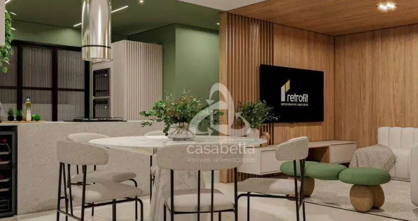 Apartamento com 3 dormitórios à venda, 93 m² por R$ 1.630.000,00 - Boqueirão - Santos/SP