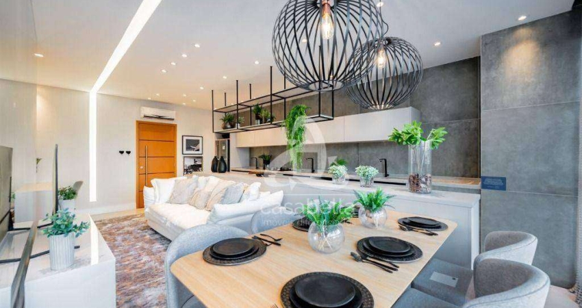 Apartamento com 2 dormitórios à venda, 73 m² por R$ 649.000,00 - Encruzilhada - Santos/SP