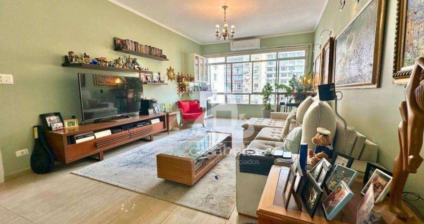 Apartamento com 2 dormitórios à venda, 100 m² por R$ 815.000,00 - Boqueirão - Santos/SP