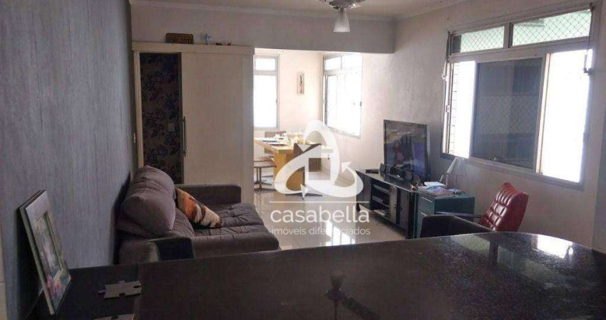 Apartamento com 3 dormitórios à venda, 83 m² por R$ 750.000,00 - Embaré - Santos/SP