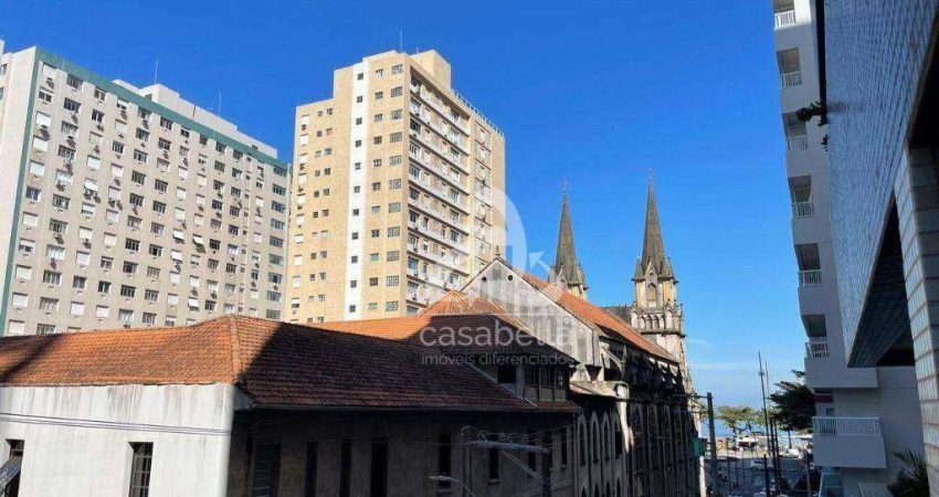 Apartamento com 4 dormitórios à venda, 200 m² por R$ 1.500.000,00 - Embaré - Santos/SP