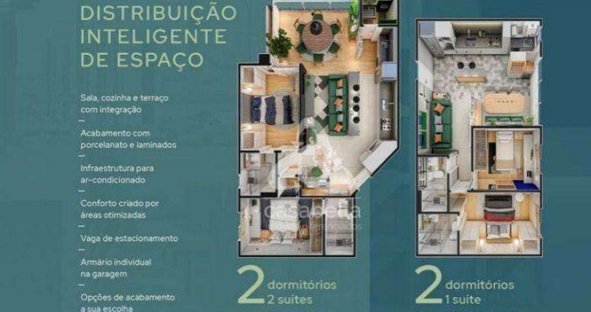 Apartamento com 2 dormitórios à venda, 55 m² por R$ 605.000,00 - Campo Grande - Santos/SP