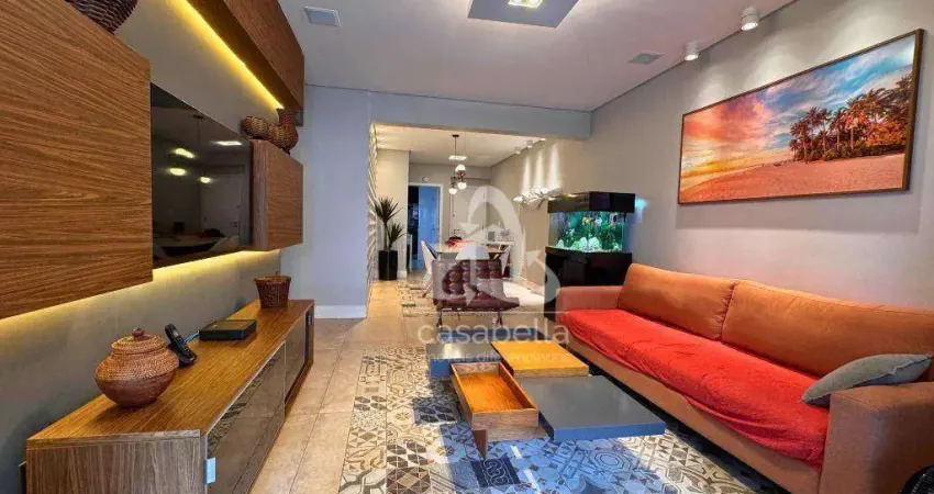 Apartamento com 2 dormitórios à venda, 261 m² por R$ 1.490.000,00 - Gonzaga - Santos/SP