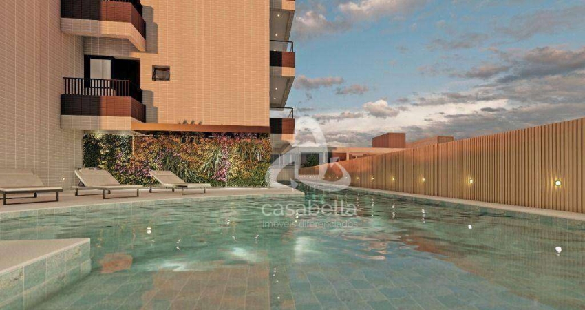 Apartamento com 3 dormitórios à venda, 150 m² por R$ 2.321.439,00 - Aparecida - Santos/SP