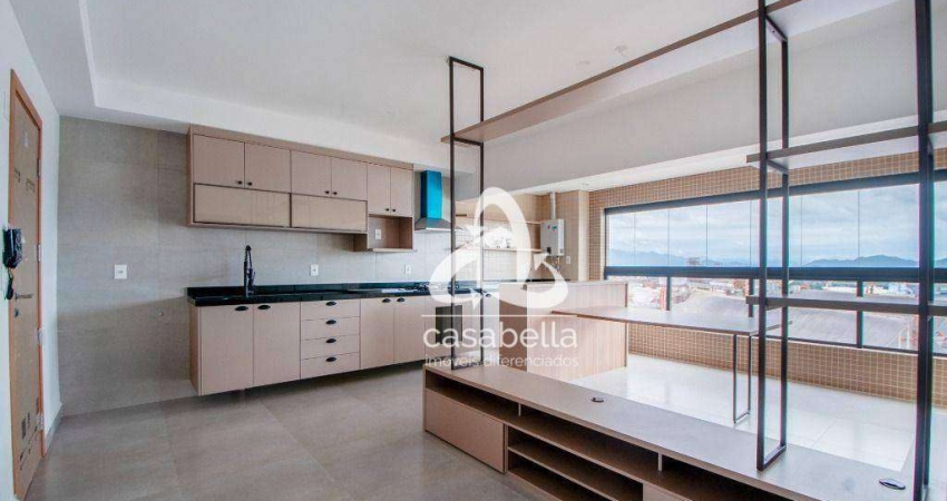 Apartamento com 2 dormitórios para alugar, 65 m² por R$ 6.500,00/mês - Ponta da Praia - Santos/SP
