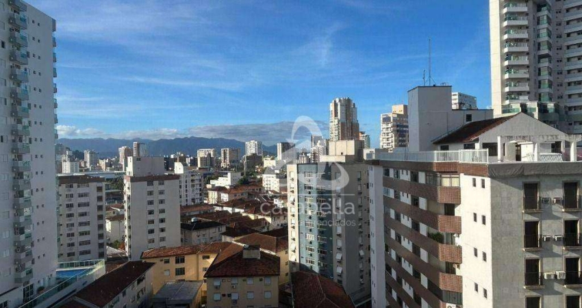 Apartamento com 3 dormitórios à venda, 159 m² por R$ 2.100.000,00 - Gonzaga - Santos/SP