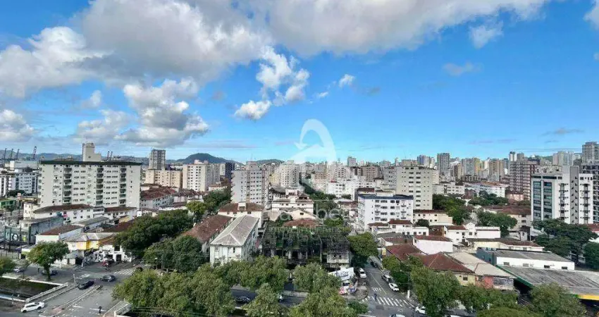 Apartamento com 3 dormitórios à venda, 100 m² por R$ 1.050.000,00 - Boqueirão - Santos/SP