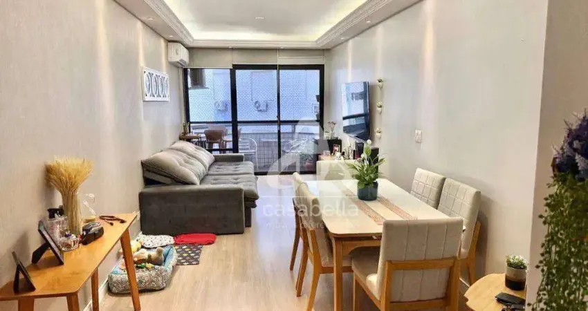Apartamento com 3 dormitórios à venda, 125 m² por R$ 920.000,00 - Ponta da Praia - Santos/SP