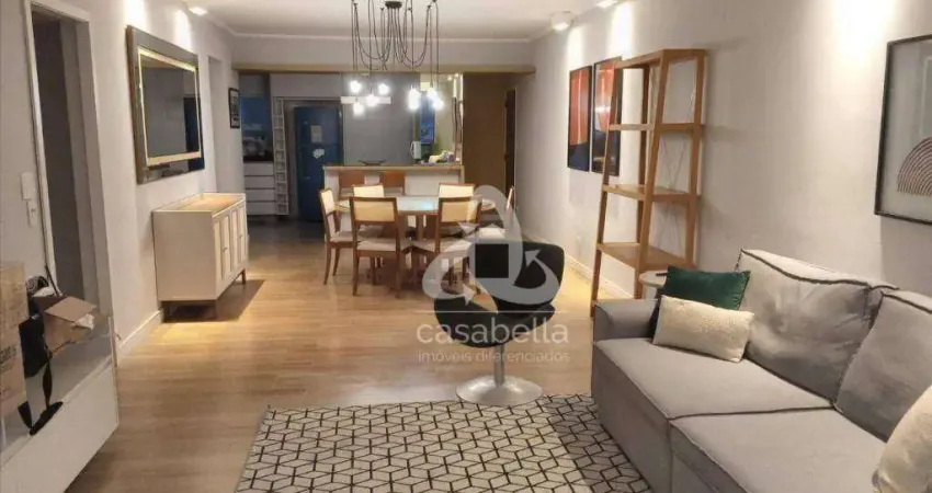 Apartamento com 3 dormitórios para alugar, 171 m² por R$ 7.500,02/mês - Ponta da Praia - Santos/SP
