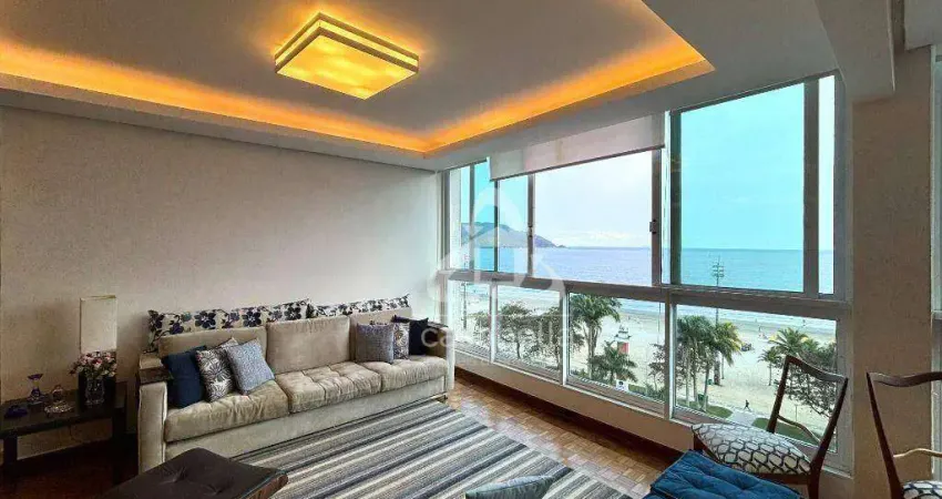 Apartamento com 4 dormitórios à venda, 240 m² por R$ 3.000.000,00 - Boqueirão - Santos/SP