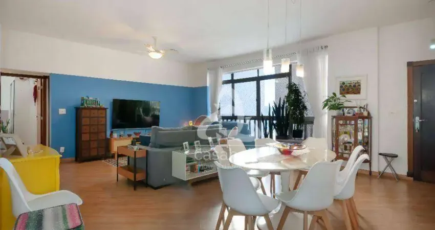 Apartamento com 2 dormitórios à venda, 143 m² por r$ 890.000,00 - gonzaga - santos/sp