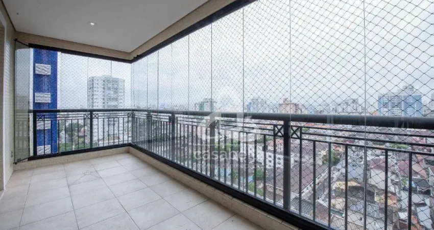 Apartamento com 3 dormitórios, 150 m² - venda por r$ 1.880.000,00 ou aluguel por r$ 12.000,00/mês - embaré - santos/sp