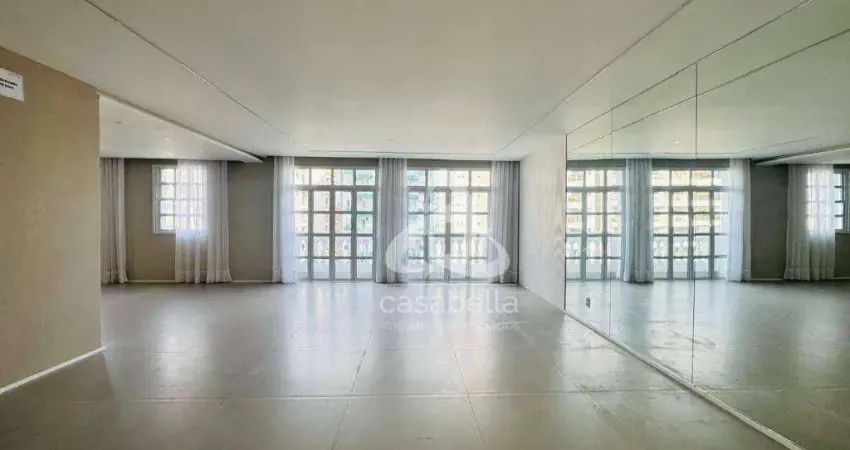 Apartamento com 4 dormitórios à venda, 303 m² por r$ 3.000.000,00 - boqueirão - santos/sp