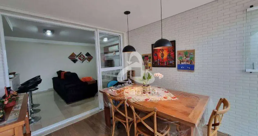 Apartamento com 2 dormitórios à venda, 78 m² por r$ 1.100.000,00 - ponta da praia - santos/sp