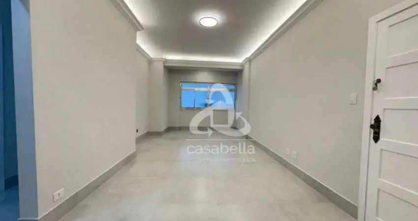 Apartamento com 3 dormitórios à venda, 126 m² por r$ 760.000,00 - gonzaga - santos/sp