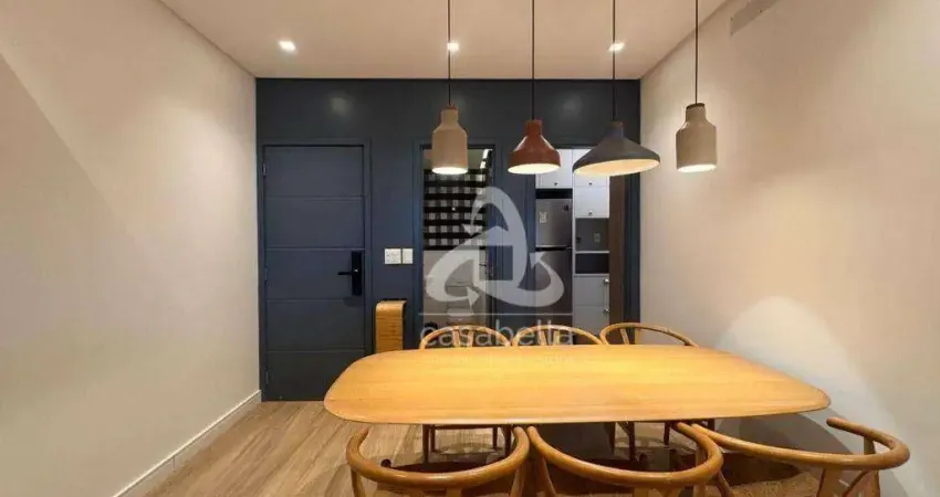 Apartamento com 2 dormitórios, 83 m² - venda por r$ 1.350.000,00 ou aluguel por r$ 7.000,00/mês - boqueirão - santos/sp