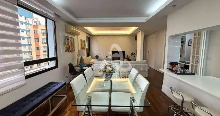 Apartamento com 2 dormitórios à venda, 93 m² por r$ 895.000,00 - boqueirão - santos/sp