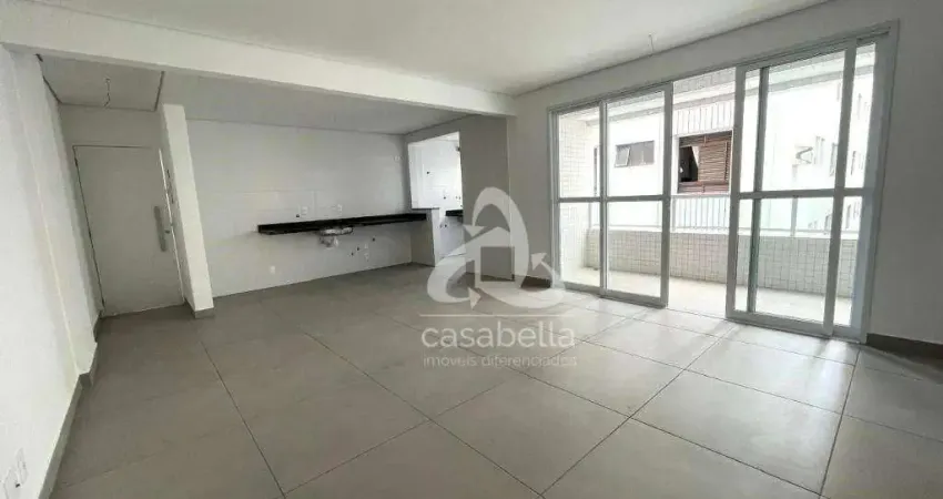 Apartamento com 2 dormitórios à venda, 99 m² por r$ 1.121.638,00 - boqueirão - santos/sp