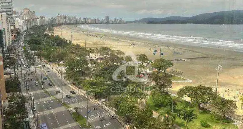 Apartamento com 4 dormitórios à venda, 250 m² por r$ 1.700.000,00 - josé menino - santos/sp