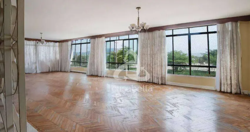 Apartamento com 4 dormitórios à venda, 355 m² por r$ 3.200.000,00 - boqueirão - santos/sp