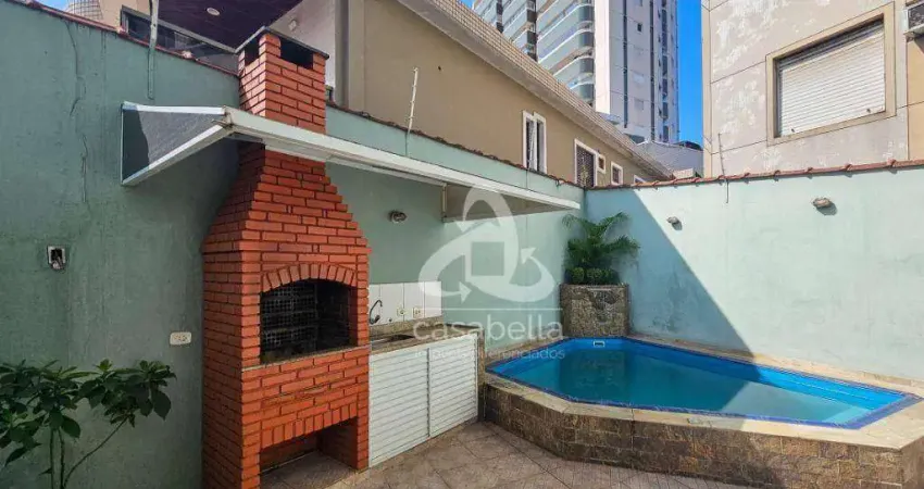 Casa com 4 dormitórios à venda, 216 m² por r$ 2.200.000,00 - ponta da praia - santos/sp